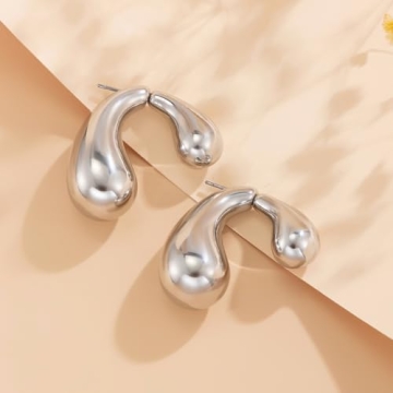 Shop Unique Teardrop Earrings for Women | Chunky Gold Statement Jewelry