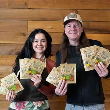 12 Variety Pack Microgreens Seeds Kit - Broccoli Seeds for Sprouting Plus Purple Radish Seeds, Beet, Sunflower Microgreens Seeds, Peas, Shiso, Cilantro, Beet, Pak Choi, Korean Shiso, Cress & More