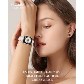 Slim Silicone Apple Watch Band for Stylish Comfort