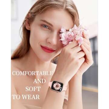 Slim Silicone Apple Watch Band for Stylish Comfort