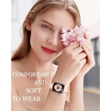 Slim Silicone Apple Watch Band for Stylish Comfort