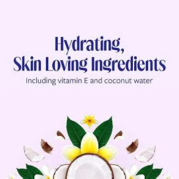 Skintimate Coconut Delight Shave Gel for Women - Tropical Moisturizing Shaving Cream 3 Pack