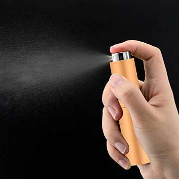 Lil Ray 8ML Portable Perfume Atomizer Set - Stylish Refillable Spray Bottles for Travel