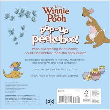 Pop-Up Peekaboo! Disney Winnie the Pooh - Interactive Storybook for Kids