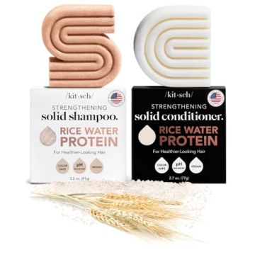 Kitsch Rice Bar Shampoo & Conditioner Set - Eco-Friendly Hair Care