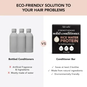 Kitsch Rice Bar Shampoo & Conditioner Set - Eco-Friendly Hair Care