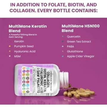 Clean Nutraceuticals Collagen Pills with Biotin & Keratin