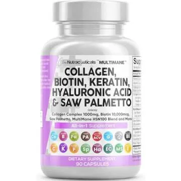 Clean Nutraceuticals Collagen Pills with Biotin & Keratin