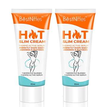 Hot Cream,（2Pack）Fat Burner Sweat Cream,Slimming Cream,Cellulite Treatment Weight Loss Cream Bel...