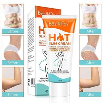Hot Cream,（2Pack）Fat Burner Sweat Cream,Slimming Cream,Cellulite Treatment Weight Loss Cream Belly Fat Burner For Women and Men (2Pack)