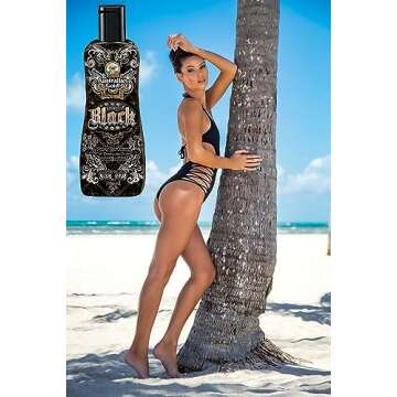 Australian Gold Sinfully Black 15x Deep Dark Bronzing Tanning Lotion, 8.5 Ounce