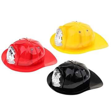Durable Kids Fire Safety Hat - Role Play & Education
