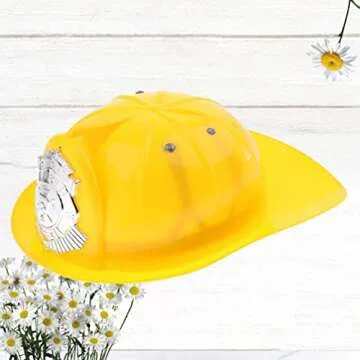 Durable Kids Fire Safety Hat - Role Play & Education