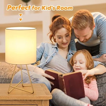 Stylish BesLowe Bedside Lamps Set of 2 for Modern Homes