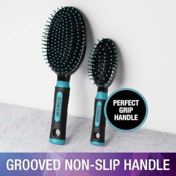 Conair Salon Results Hairbrush Set for All Hair Types