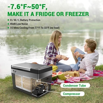 F40C4TMP Portable Refrigerator for Outdoor Adventures