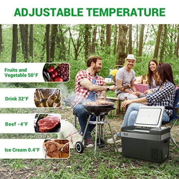 F40C4TMP Portable Refrigerator for Outdoor Adventures