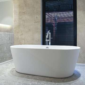 WAPANE Beige Concrete Wallpaper Peel and Stick 15.9x720in