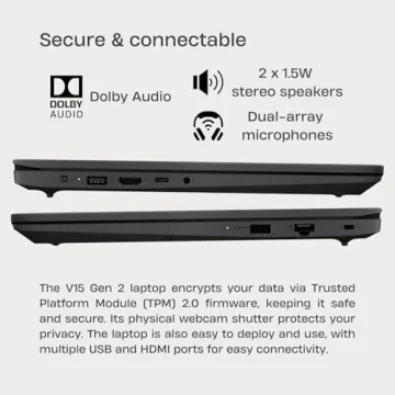 Lenovo 15.6" FHD Laptop | Intel Celeron, 8GB RAM, 256GB SSD