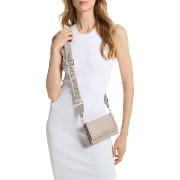 Stylish Michael Kors Jet Set Phone Crossbody Bag