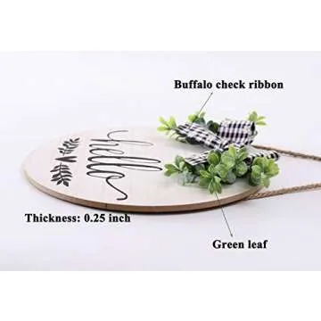 Rustic Welcome Sign for Front Porch and Home Decor