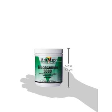 AniMed Horse Glucosamine 5000 Supplement - Enhance Your Horse's Joint Health