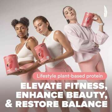 BIRDMAN Fitmingo Vegan Protein Powder with Inositol and Collagen