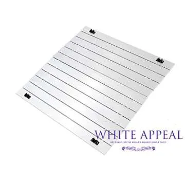 WhiteAppeal Folding Table & Chairs Package for Events