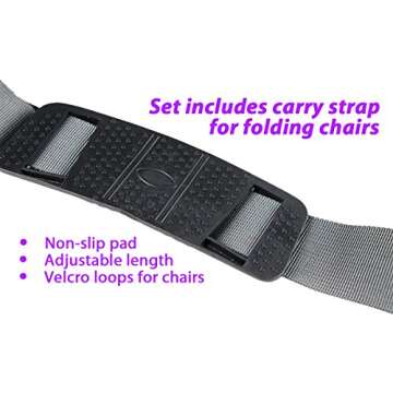 WhiteAppeal Folding Table & Chairs Package for Events