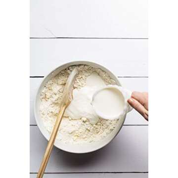 Bessie Bakes Simple White Wood Replicated Photography Backdrop 2 Feet Wide x 3 Feet Long 3 mm Thick