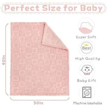 Ultra Soft Cozy Baby Blanket | Luxurious Fleece Comfort