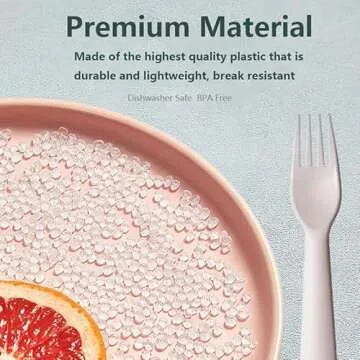 18Pcs Toddler Utensils Set Kids Cutlery BPA Free