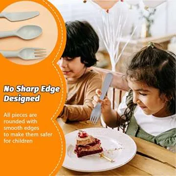 18Pcs Toddler Utensils Set Kids Cutlery BPA Free