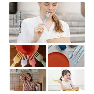 18Pcs Toddler Utensils Set Kids Cutlery BPA Free