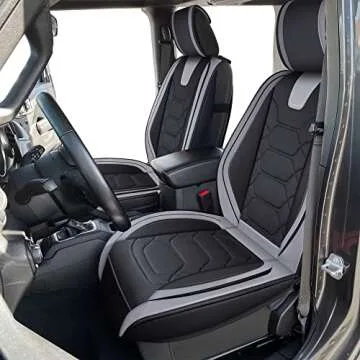 OASIS AUTO Custom Jeep Wrangler Seat Covers for 2007-2025