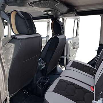 OASIS AUTO Custom Jeep Wrangler Seat Covers for 2007-2025