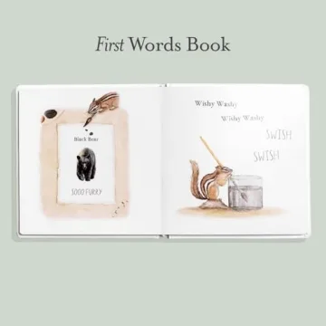 Wishy Washy Board Book for Babies - First Words & Colors