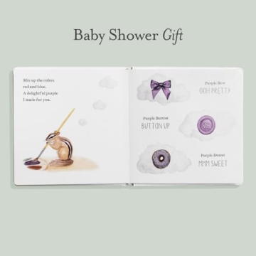 Wishy Washy Board Book for Babies - First Words & Colors