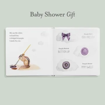 Wishy Washy Board Book for Babies - First Words & Colors