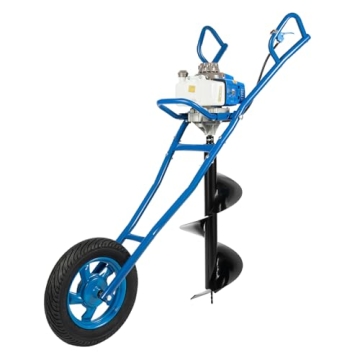 HENHAIY 63CC Post Hole Digger for Effortless Landscaping and Planting