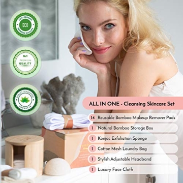 Eco-Friendly MUEROSA All in One Facial Cleansing Set