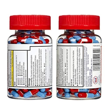 Rite Aid 500 mg Acetaminophen Pain Relief Gelcaps 225 Count