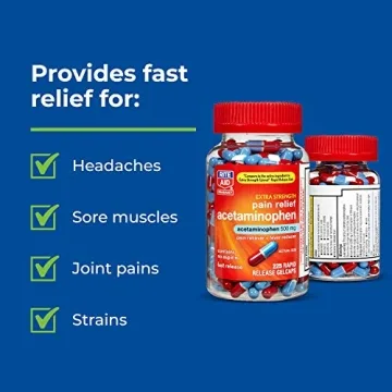 Rite Aid 500 mg Acetaminophen Pain Relief Gelcaps 225 Count