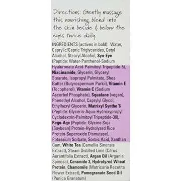 Mad Hippie Eye Cream - Antioxidant & Peptide Infusion