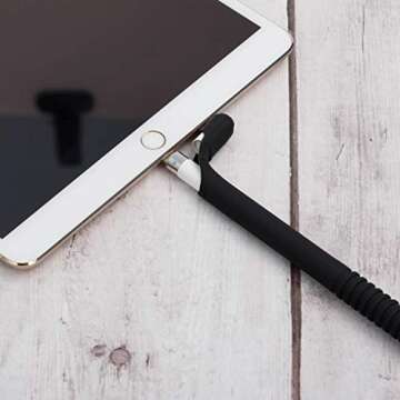 ColorCoral Case for Apple Pencil Silicone Apple Pencil Grip Holder Sleeve for Apple Pencil 1st Generation Compatible with iPad Pencil 1st Generation