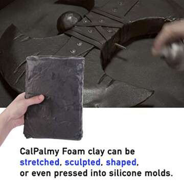 Moldable Cosplay Foam Clay for Intricate Designs and Crafts