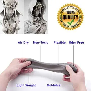 Moldable Cosplay Foam Clay for Intricate Designs and Crafts