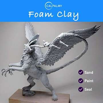Moldable Cosplay Foam Clay for Intricate Designs and Crafts
