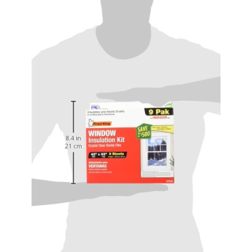 Frost King Indoor Shrink Window Kit - Energy Efficient Insulation