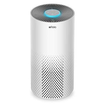 Afloia Air Purifiers for Home Bedroom Large Room Coverage with HEPA Filter, 22dB Quiet Operation, an...